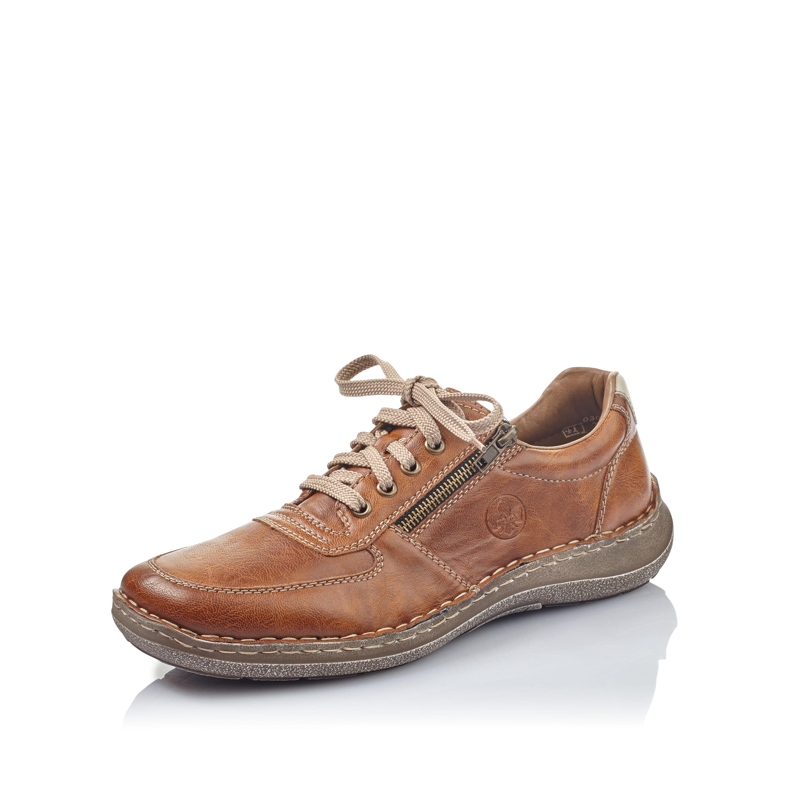 Rieker Herren Schnürschuhe karamellbraun