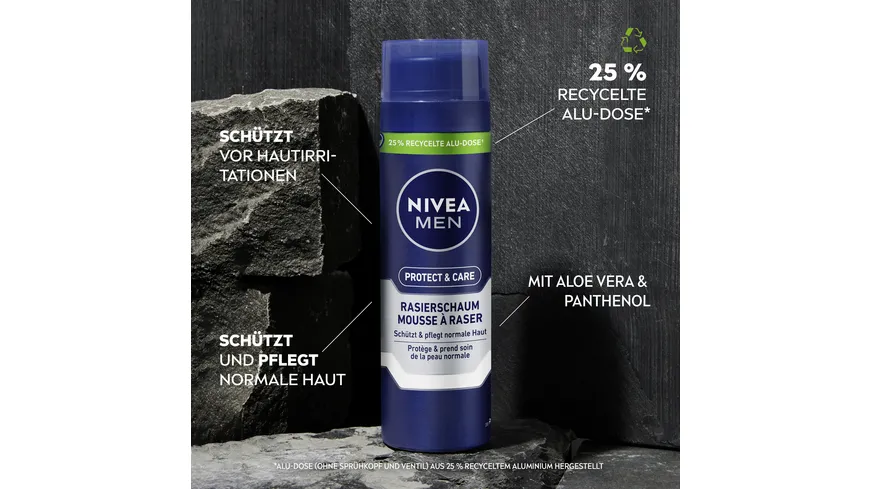 NIVEA MEN Protect+Care Rasierschaum 200 ml