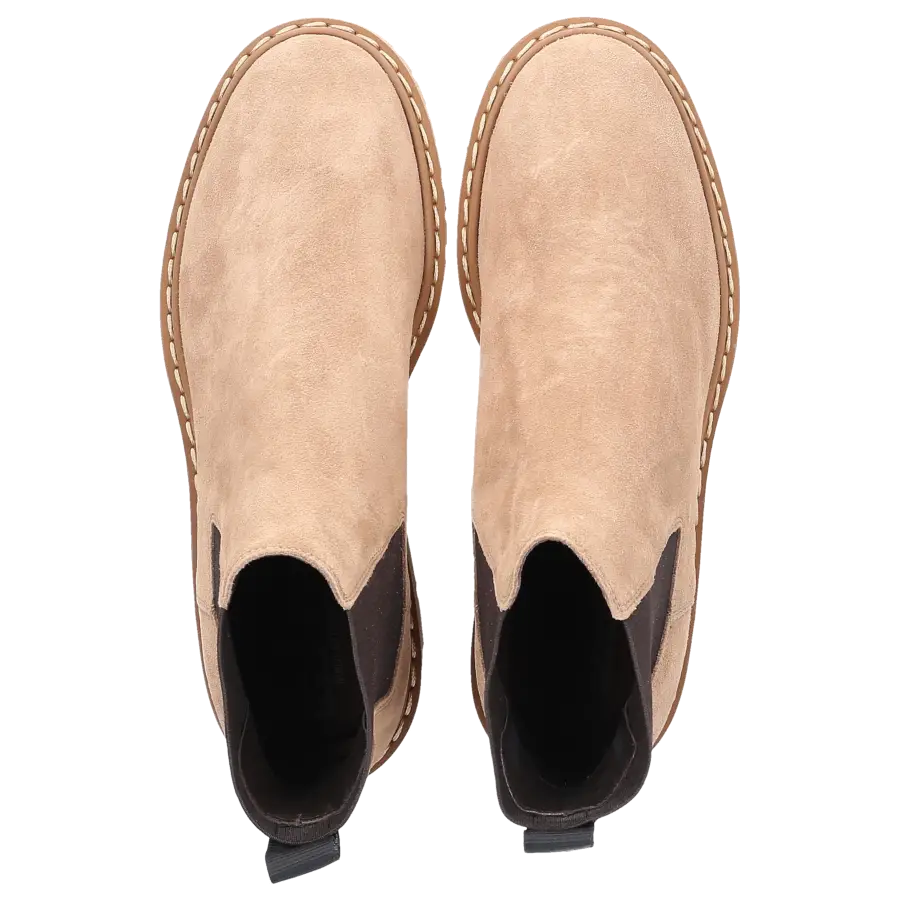Hogan - Chelsea Boots H543 Kalbsleder - beige