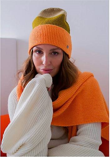 FRAAS Sustainability Edition - Strickmütze mit Colour Blocking