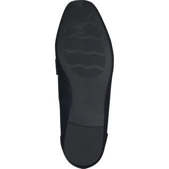 Marco Tozzi Slipper in schwarz