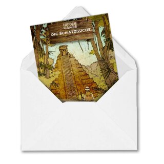 Hidden Games: Die Schatzsuche Rätselkarte (DE)
