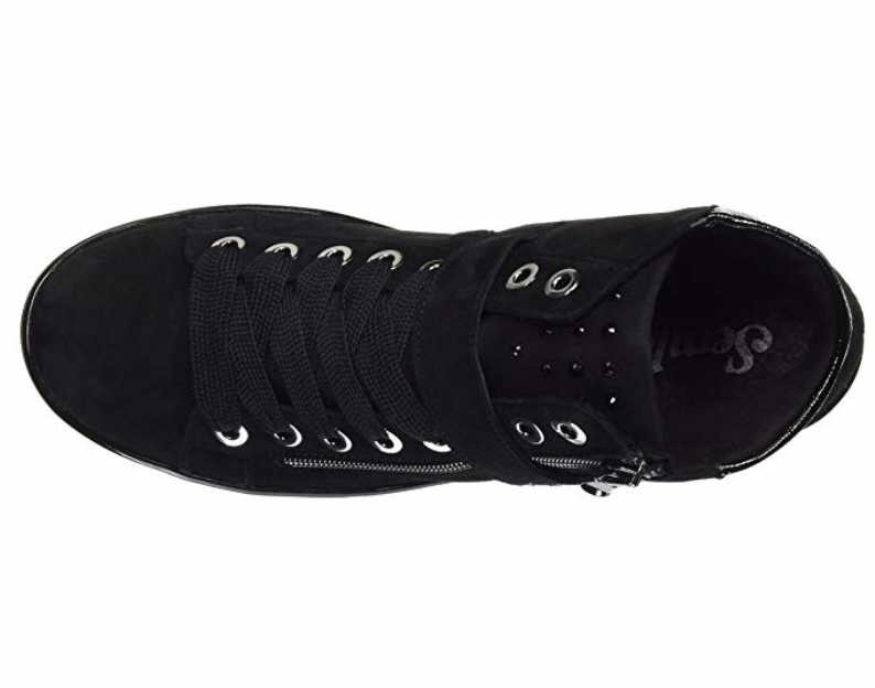 SEMLER Sneaker schwarz