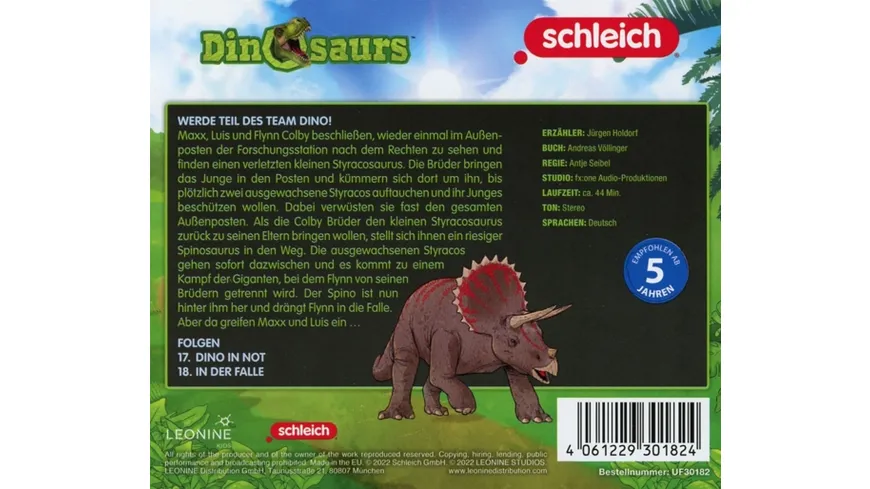 Schleich Dinosaurs CD 09