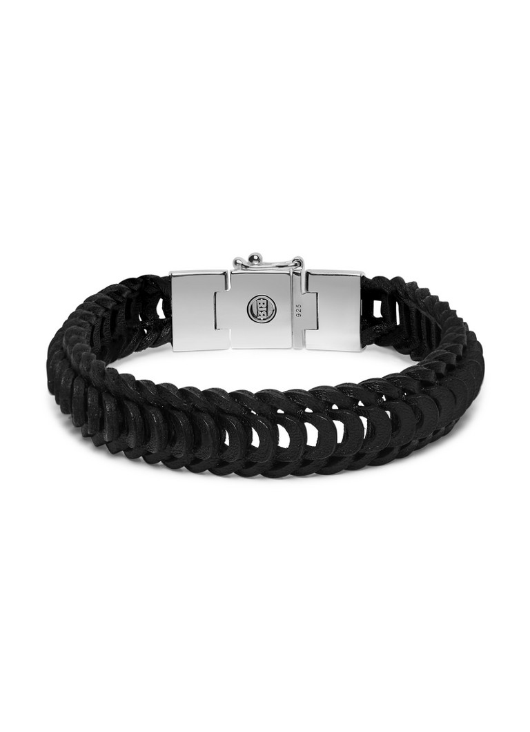 Buddha to Buddha  Lars armband van leer