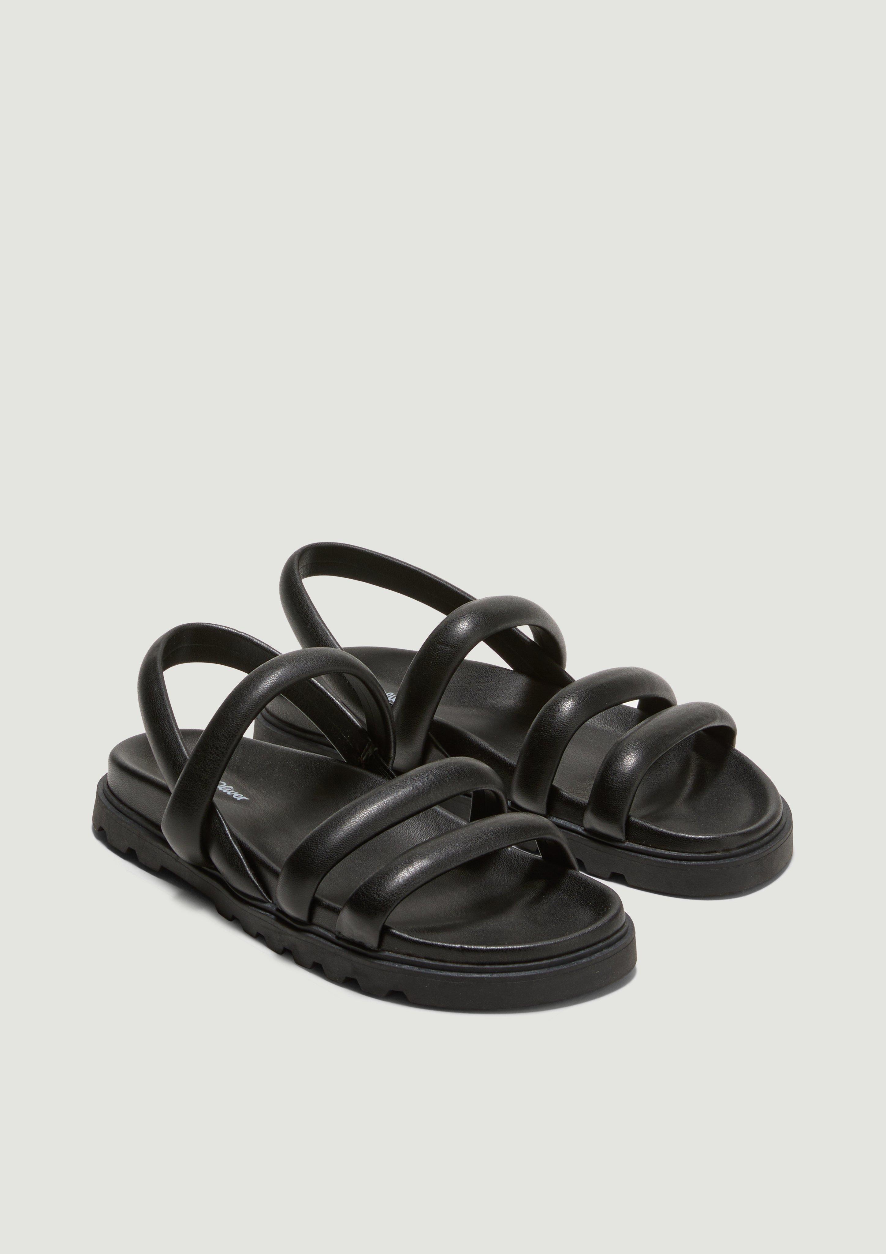 Sandalen in Glattleder-Optik  6007738-001