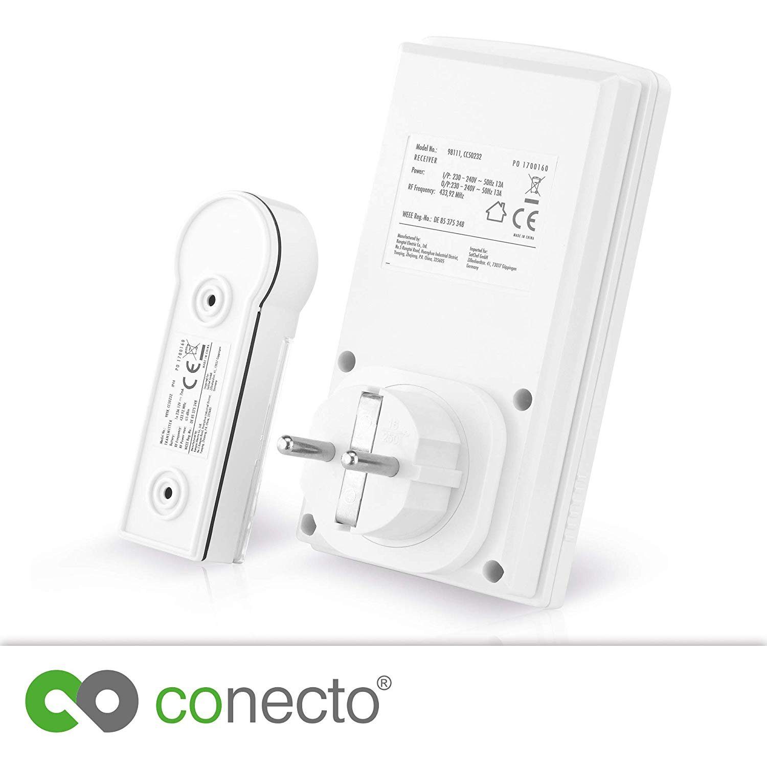 conecto Türklingel-Set conecto CC50232 Funktürklingel Türklingel Funkklingel - Set inkl.