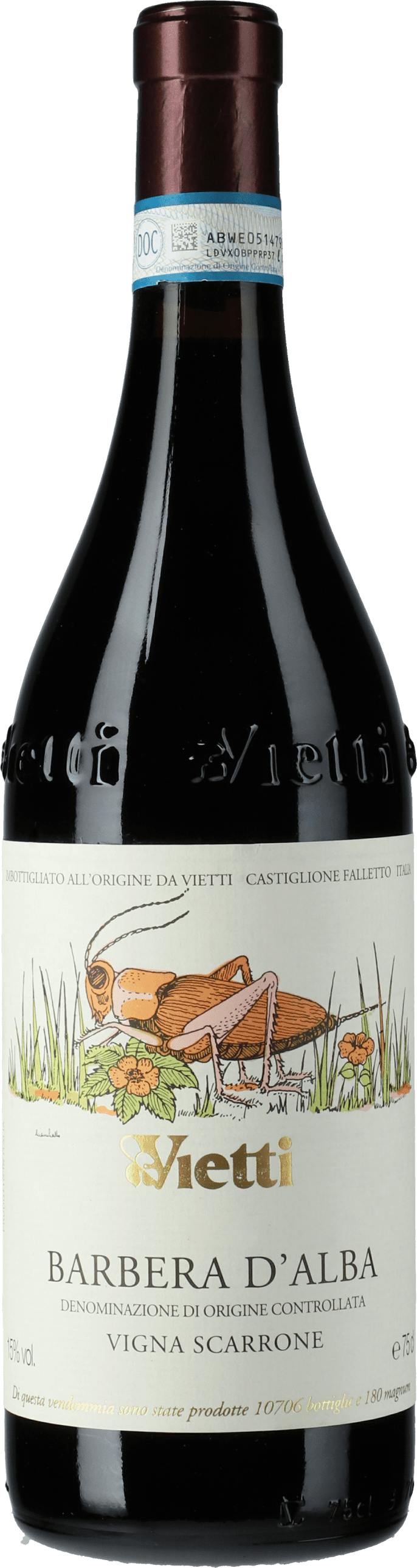Vietti: Barbera d'Alba Scarrone 2021