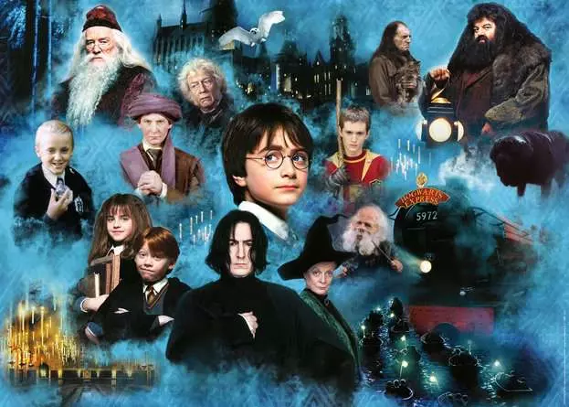 Puzzle 1000 Teile - Harry Potters magische Welt