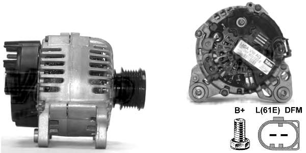 FRIESEN Lichtmaschine Audi, Seat, Skoda, VW 9045390 - ATU