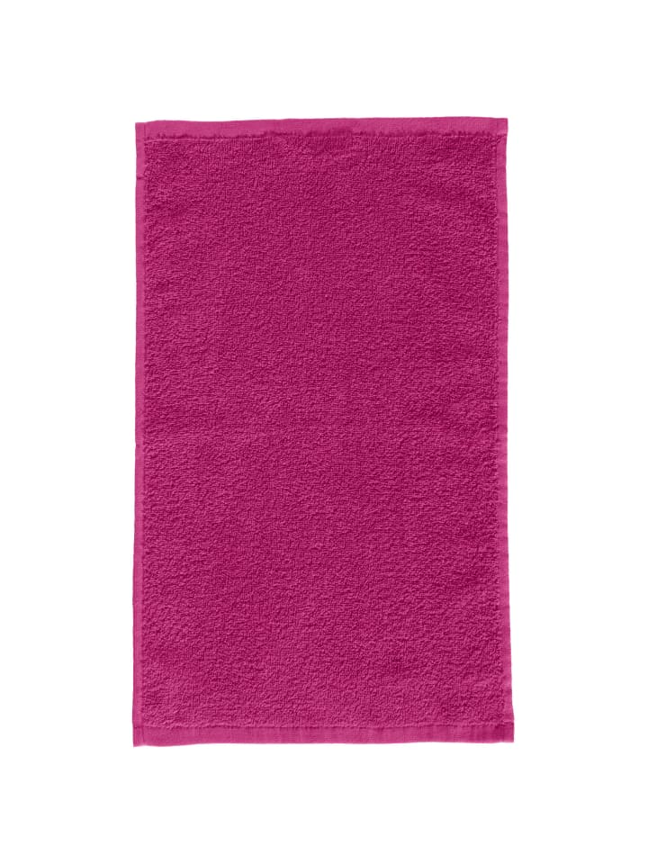 REDBEST Frottier Gästetuch 4er-Pack Oceanside in fuchsia günstig kaufen 30 x 50 cm