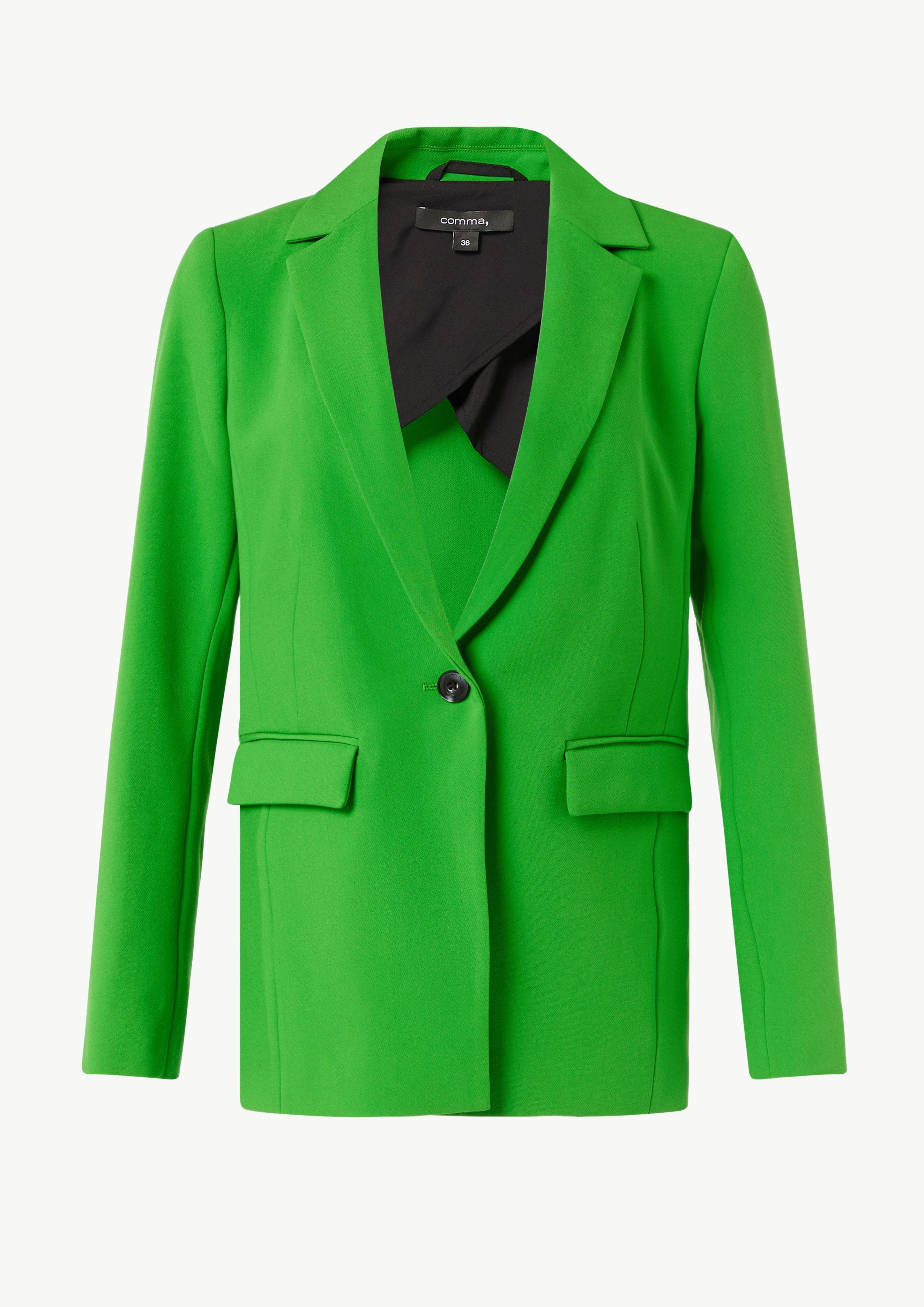Taillierter Blazer mit Pattentaschen - 7443