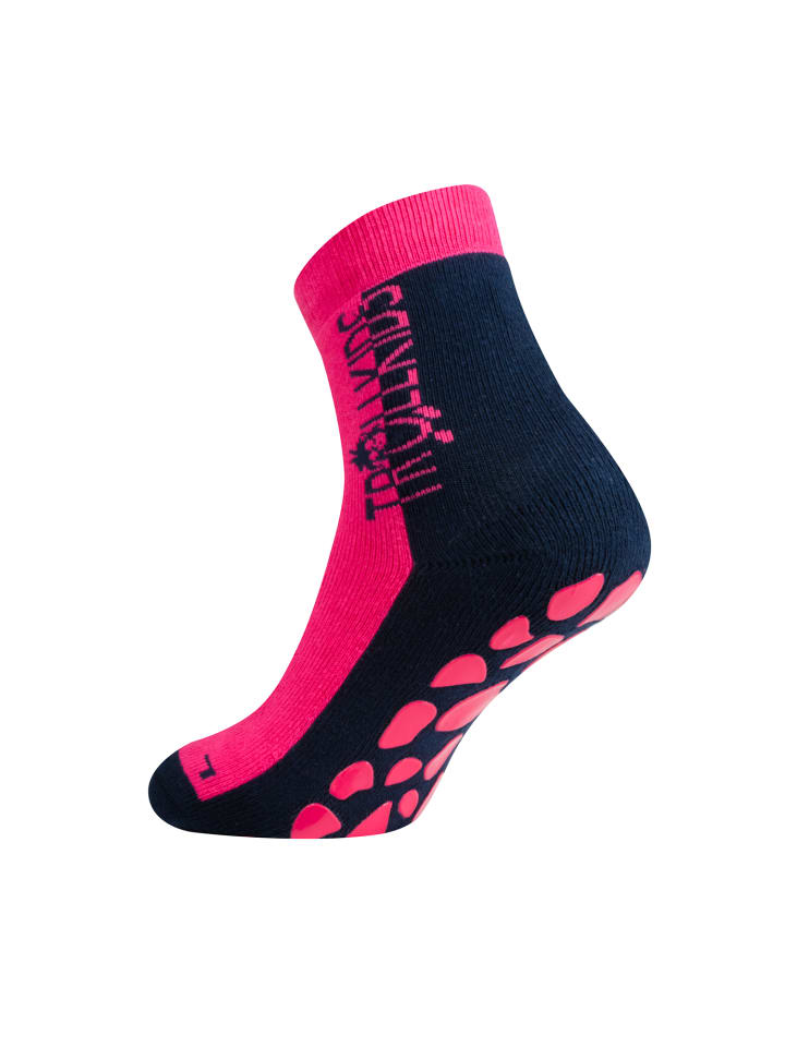 Trollkids ABS Socken in navy/pink günstig kaufen
