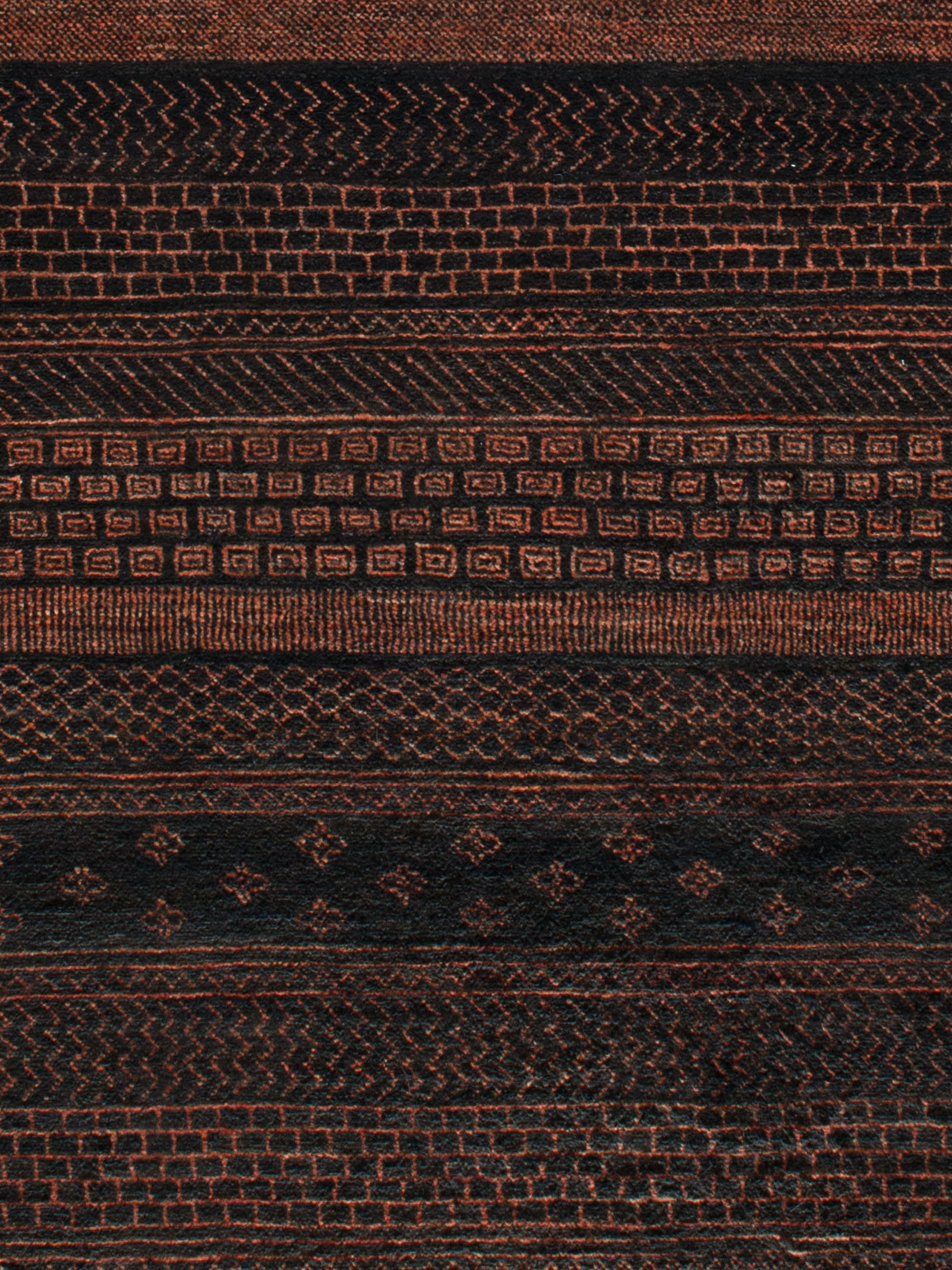 Contemporary Gabbeh ca. 249 x 307 cm, Unikat / Einzelstück