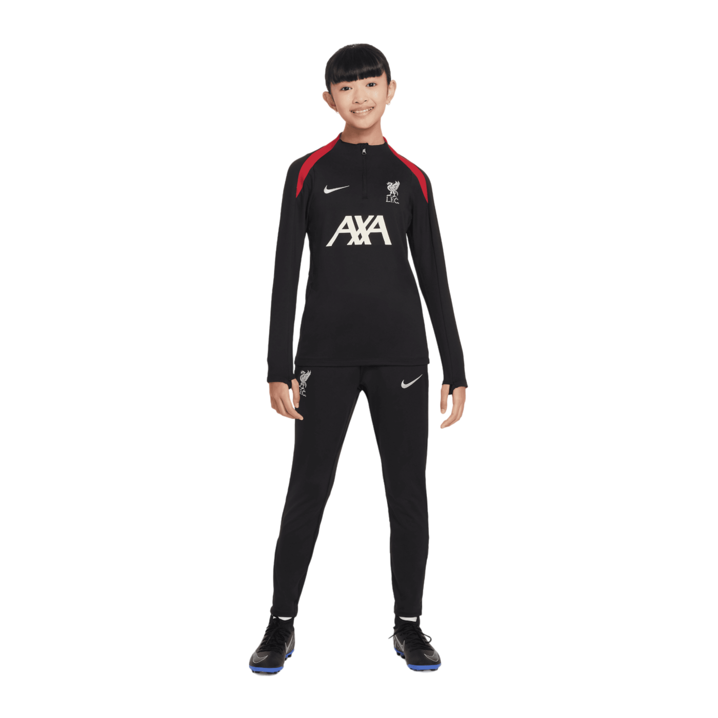 Nike FC Liverpool Trainingshose Kids Schwarz F010