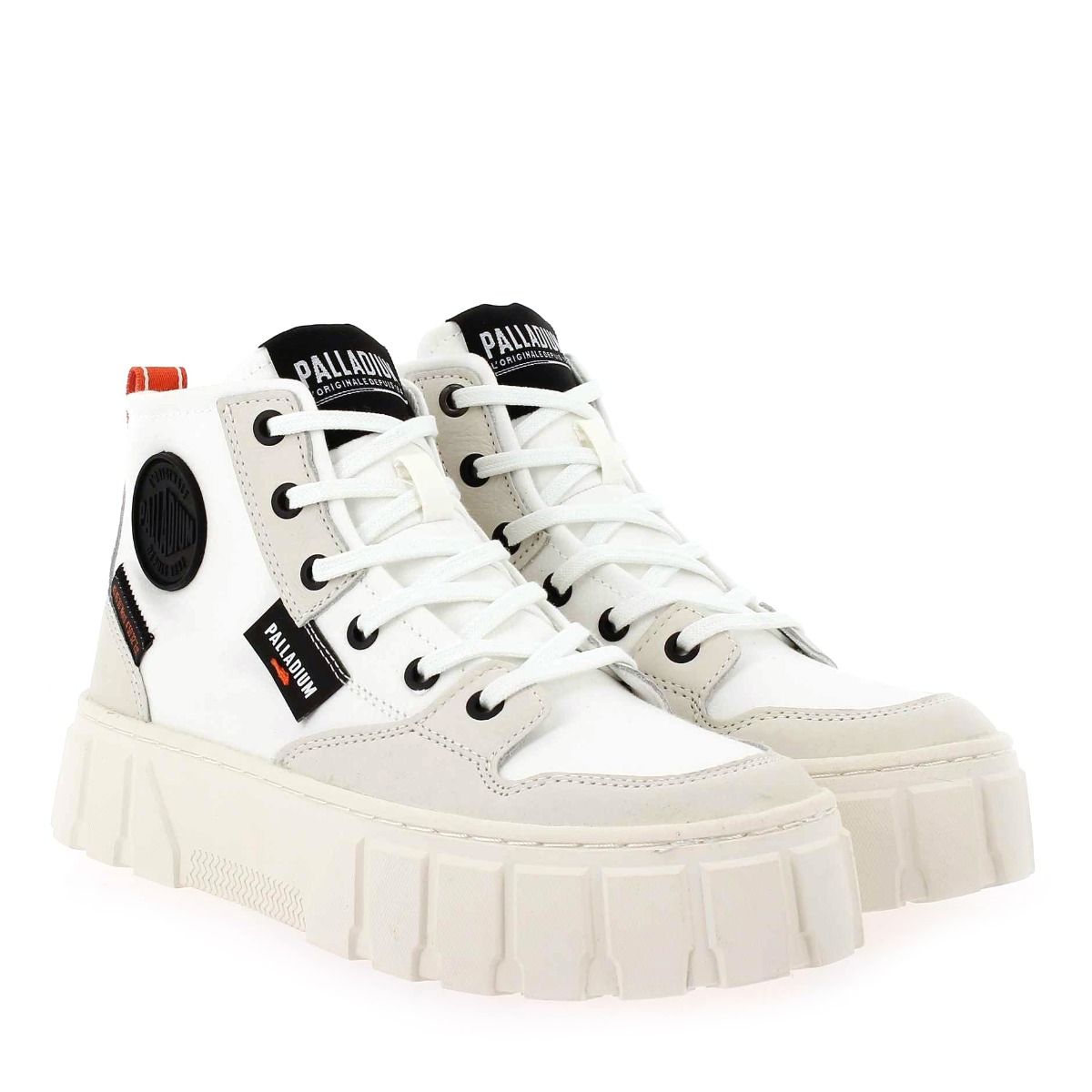 Palladium  PALLATOWER HI - Blanc Noir