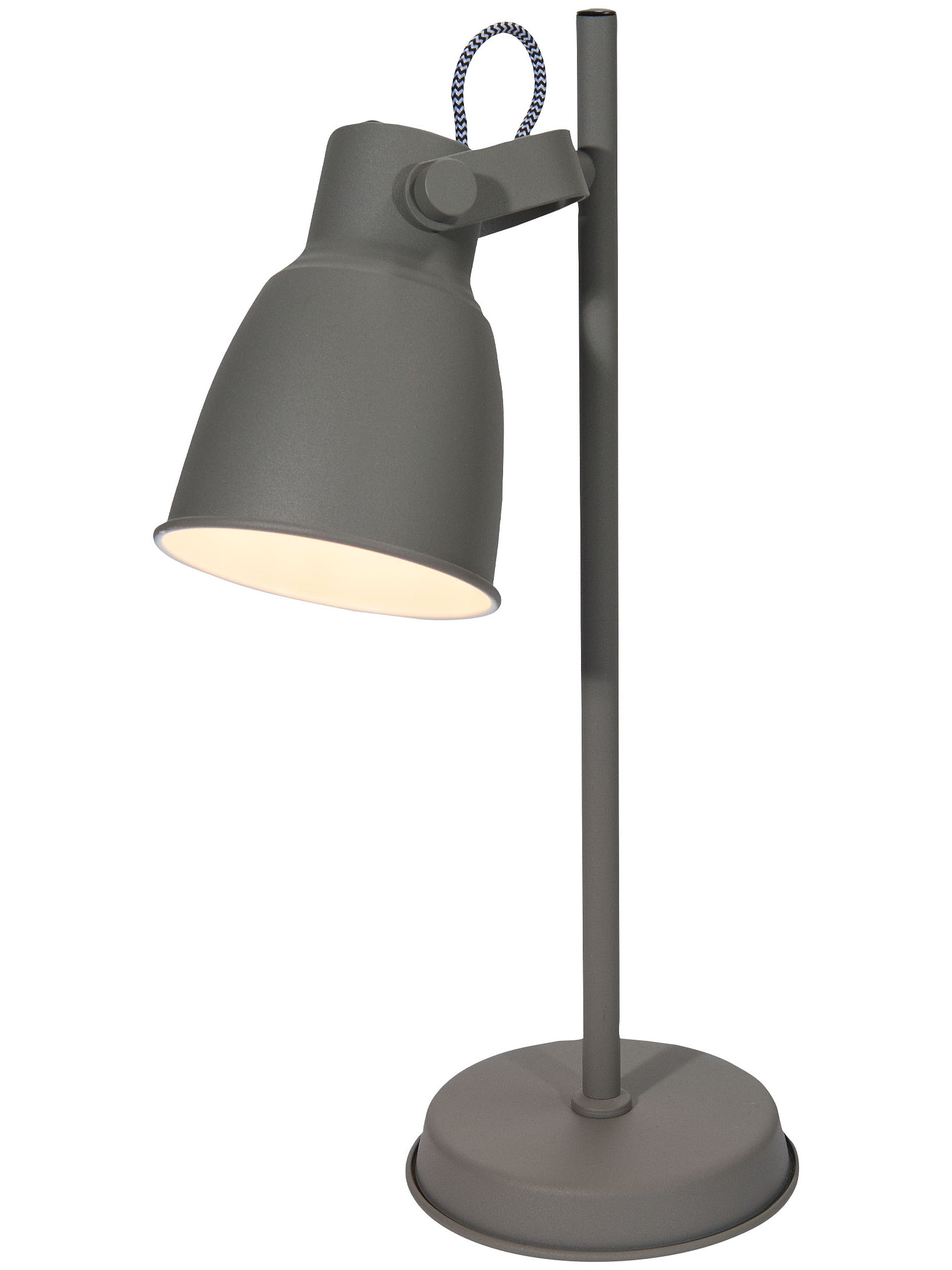 Timelessi Tischleuchte, Sand Grey