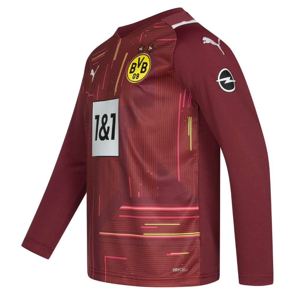 Borussia Dortmund BVB 09 PUMA Kinder Torwart Trikot 759101-48