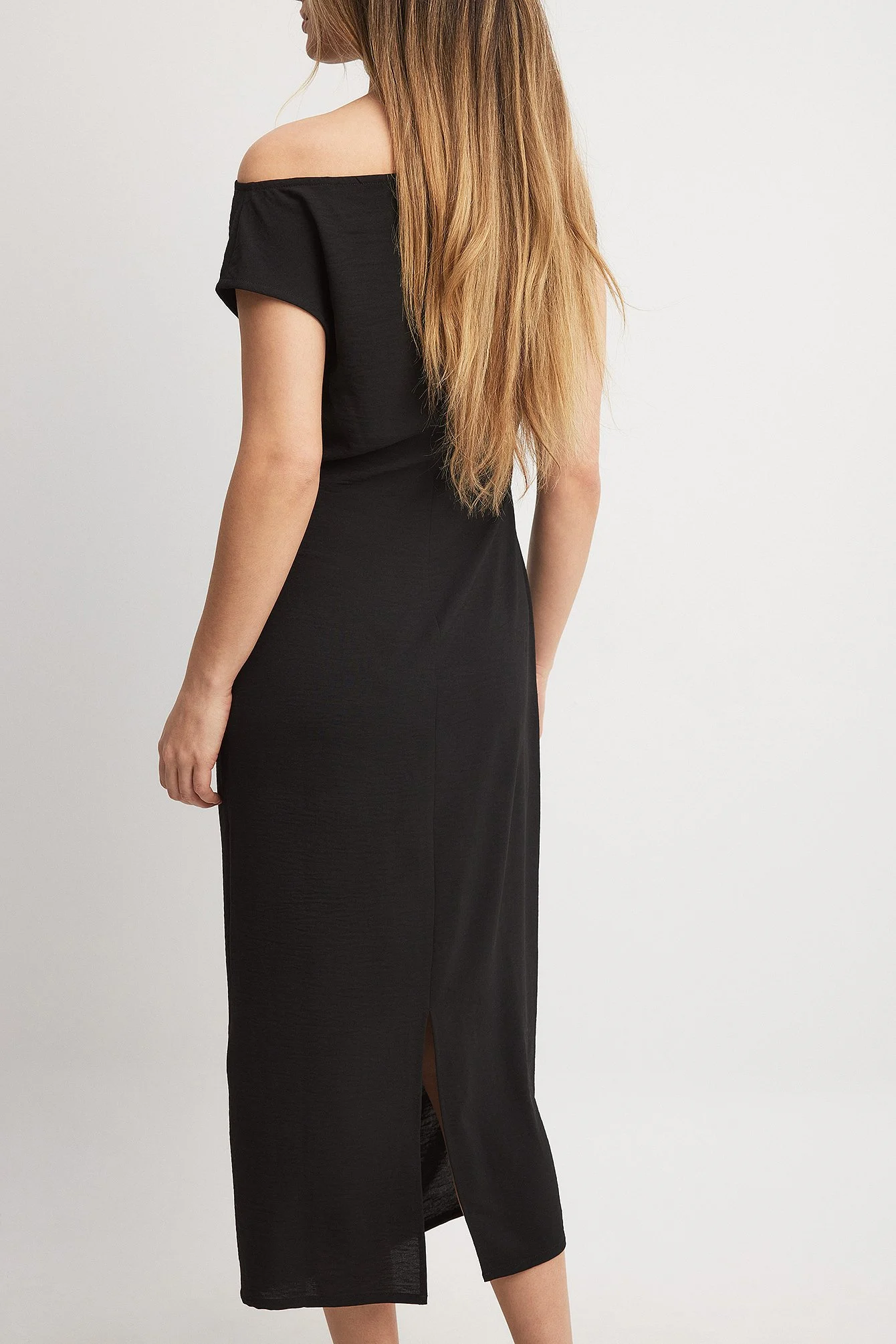 Asymmetric Midi Dress