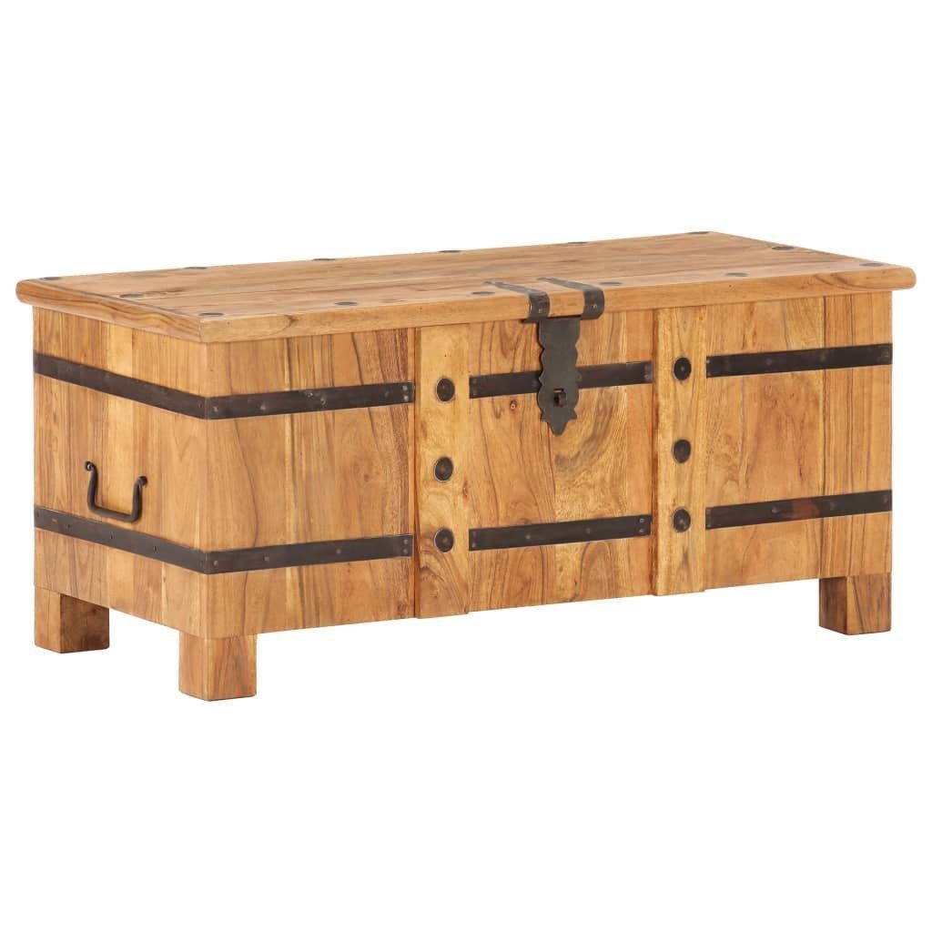 vidaXL Aufbewahrungsbox Truhe 90x40x40 cm Akazie Massivholz (1 St)