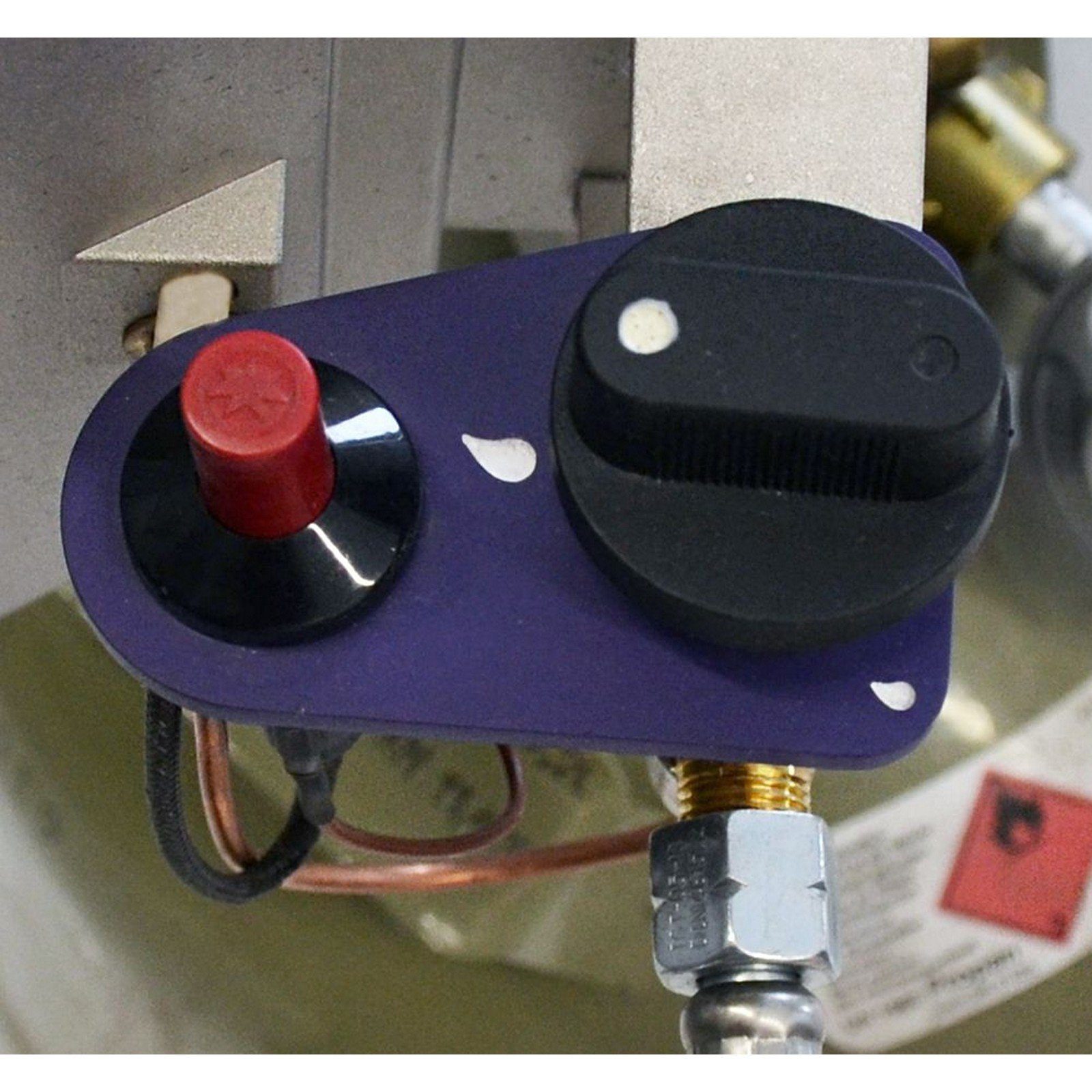 Güde Heizstrahler Gasheizstrahler Terassenheizer GHS 4200 Piezo, Reflektor, Flaschenhalterung, Gasanschluss mit Regler