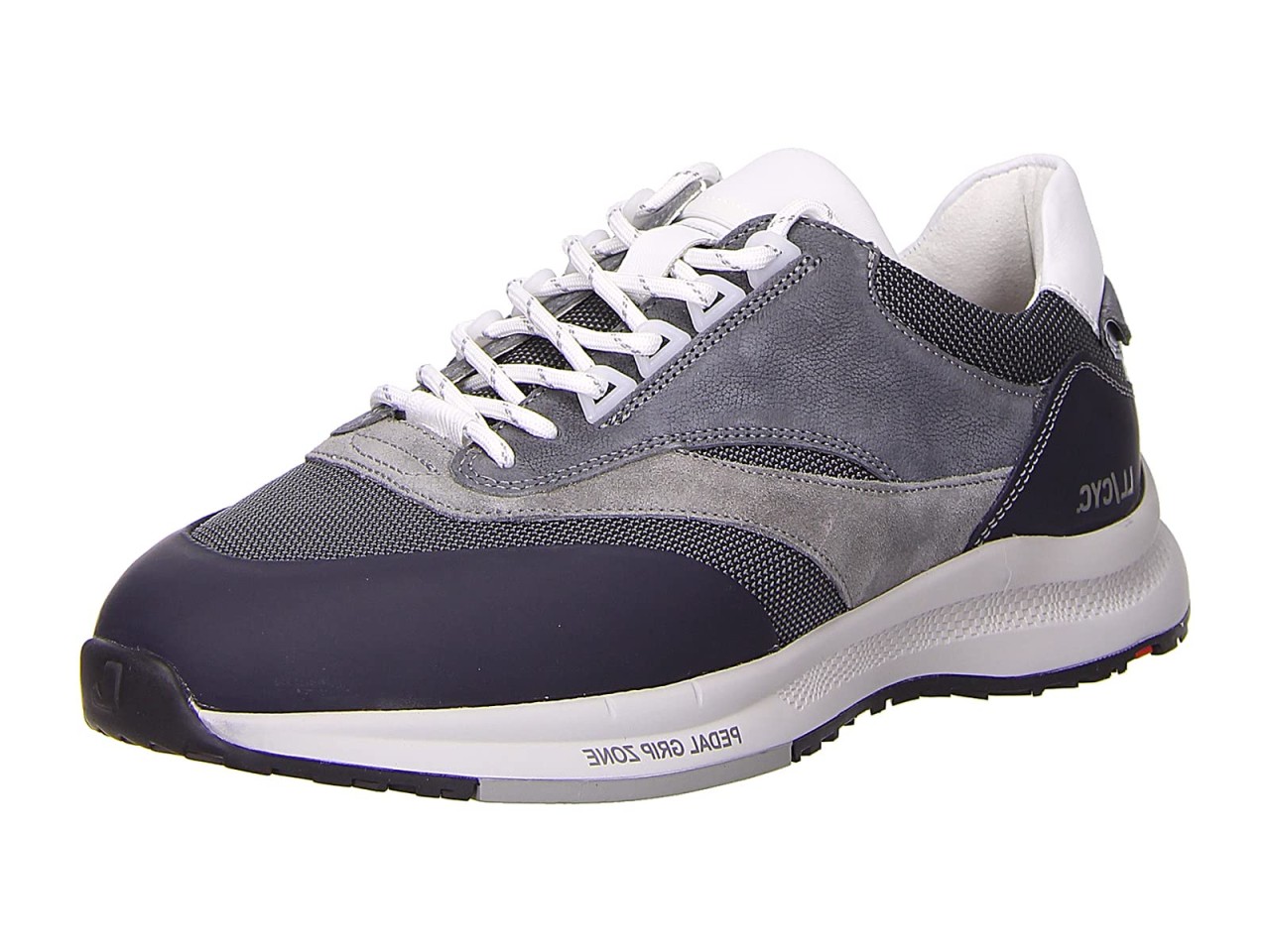 LLOYD Freizeit Schnürer bunt VELO#1, NAVY/GREY/FUMO/WHITE/GRANIT/SILB
