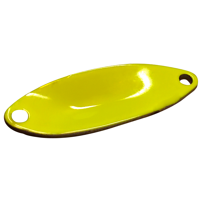 FTM Trout Spoon Tango (1,8 g, Schwarz/Gelb UV)