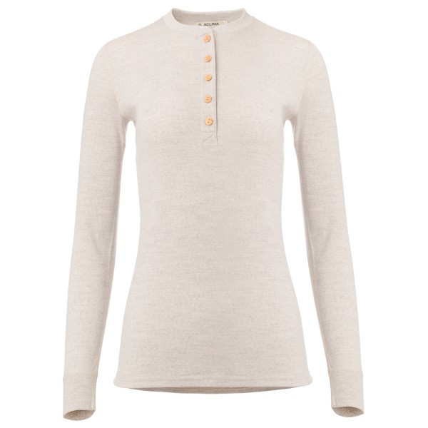 Aclima - Women's Warmwool Granddad Shirt - Merinopullover