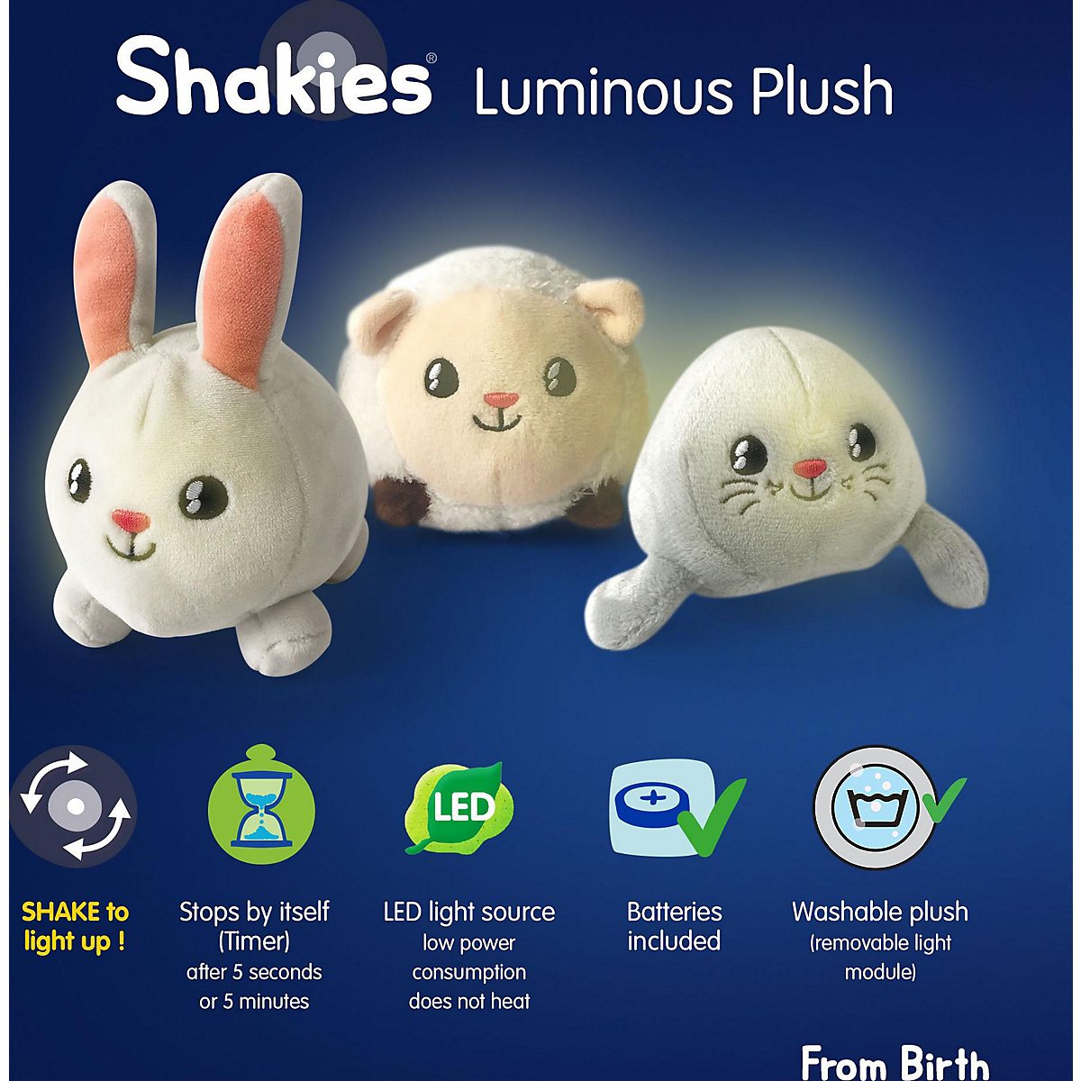 Schüttelnachtlicht Shakies Sheep das Schäfchen