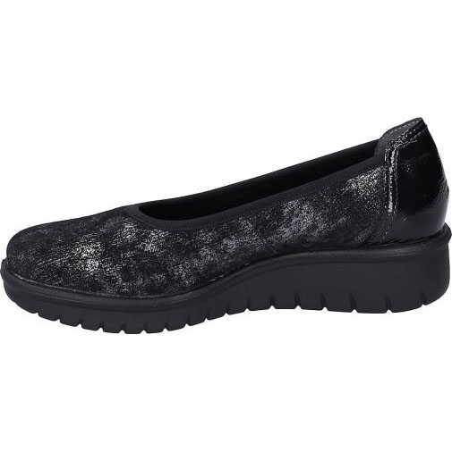 WESTLAND Slipper Calais 85, schwarz-silber