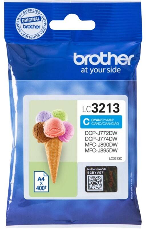 Brother LC-3213C Original Tintenpatrone Cyan