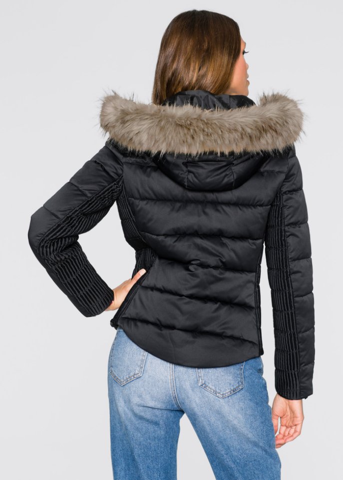 Leichte Steppjacke aus recycelt Polyester