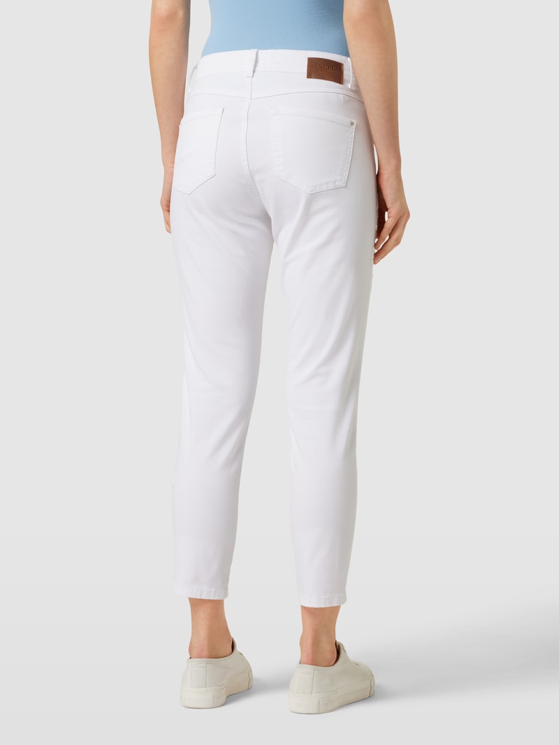 Jeans im 5-Pocket-Design Modell 'ORNELLA' in weiß