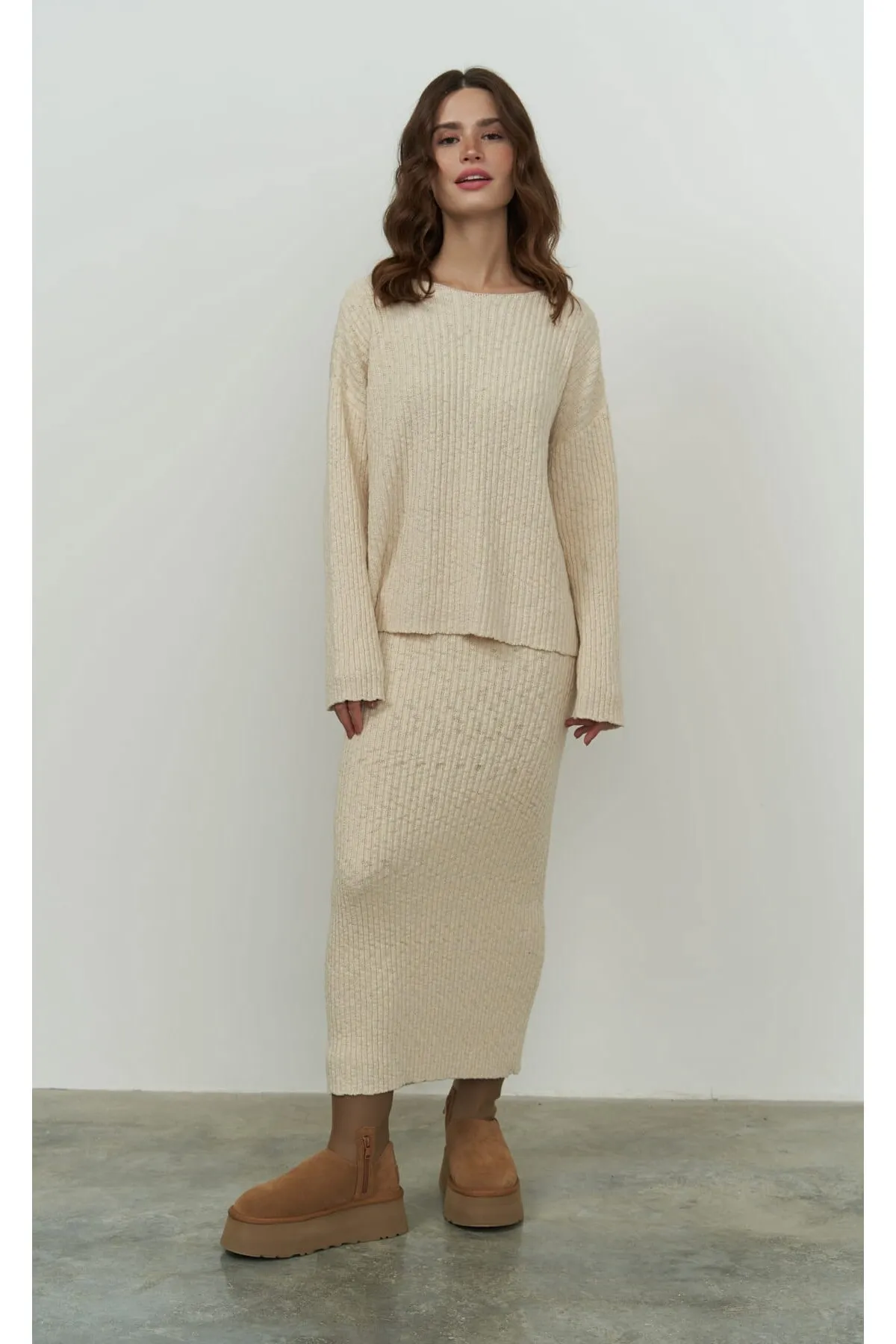 BOHEMAİ  Zweiteiler - Beige - Regular Fit