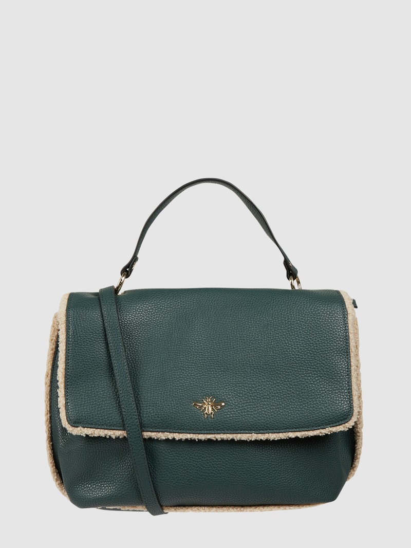 Handtasche aus Leder in bottle