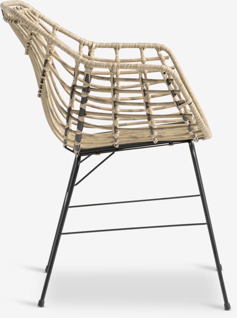 Chaise de jardin naturelle ILDERHUSE