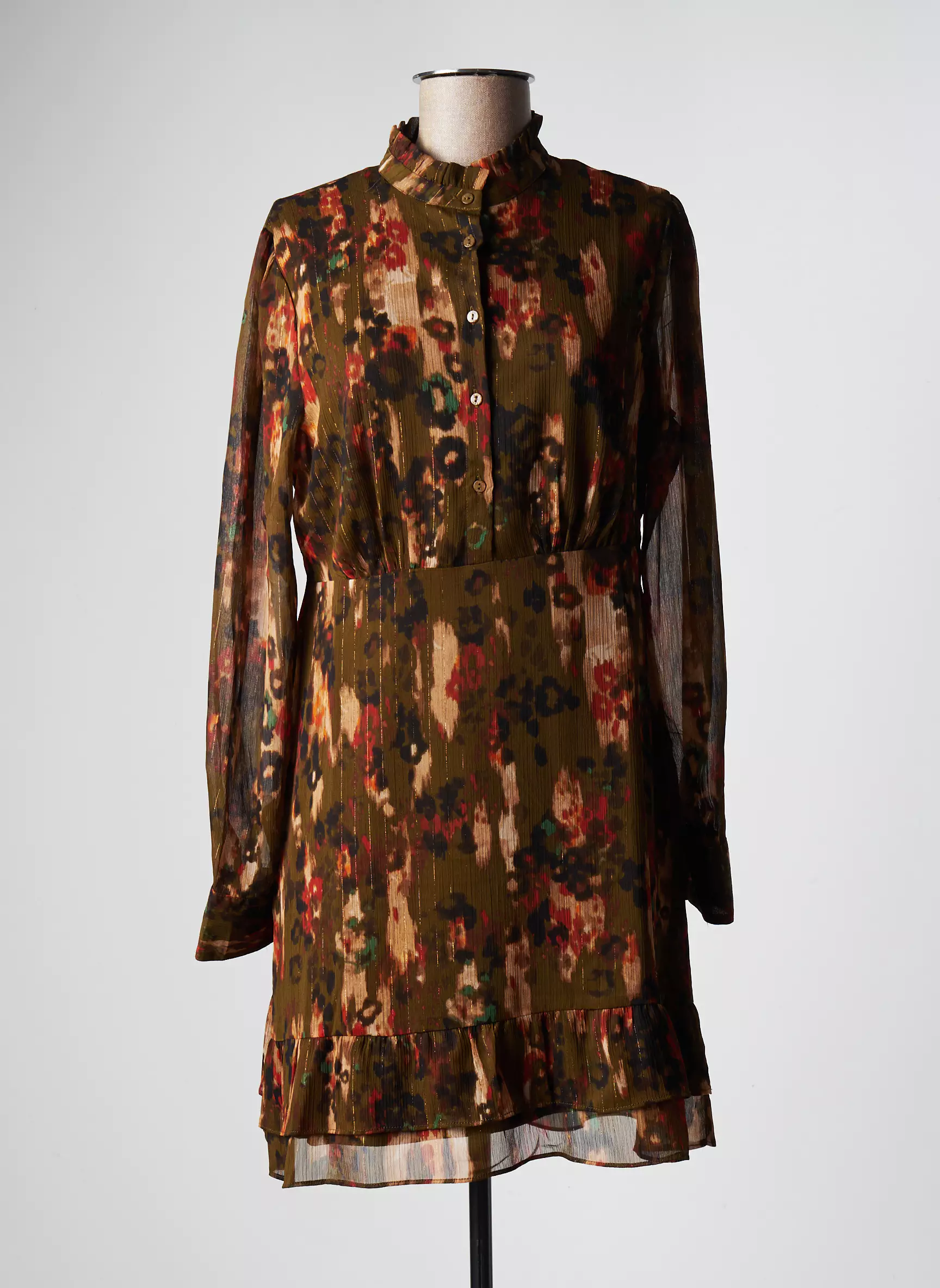 Les P Tites Bombes Robes Courtes Femme couleur vert