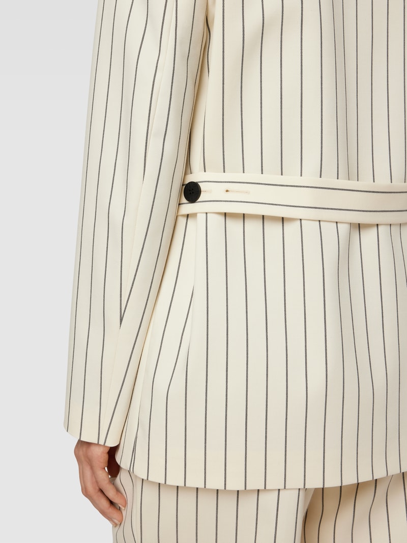 Blazer mit Streifenmuster Modell 'AEVA' in offwhite