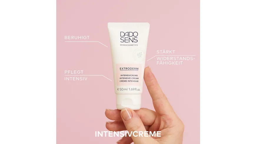 DADO SENS EXTRODERM Intensivcreme - bei  trockener Haut und Neurodermitis 50 ml