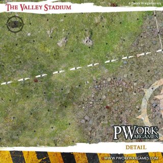 Neoprene Mat: The Valley Stadium 2,4` × 3' (73x92cm)