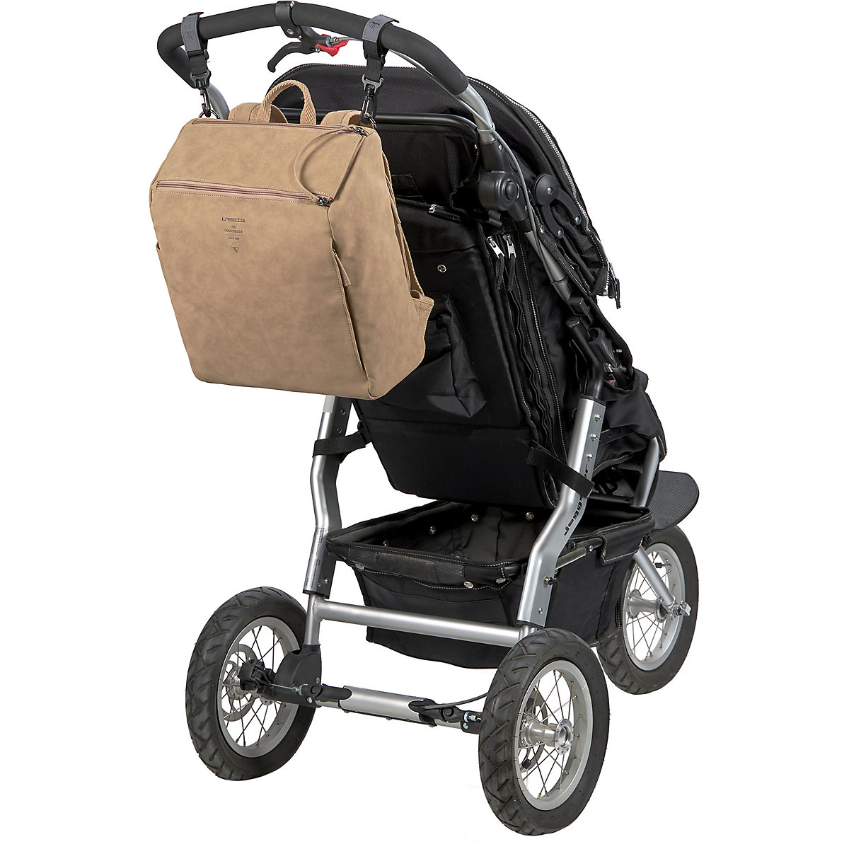 Wickelrucksack Tender vegan camel, inkl. Zubehör & Wickelunterlage