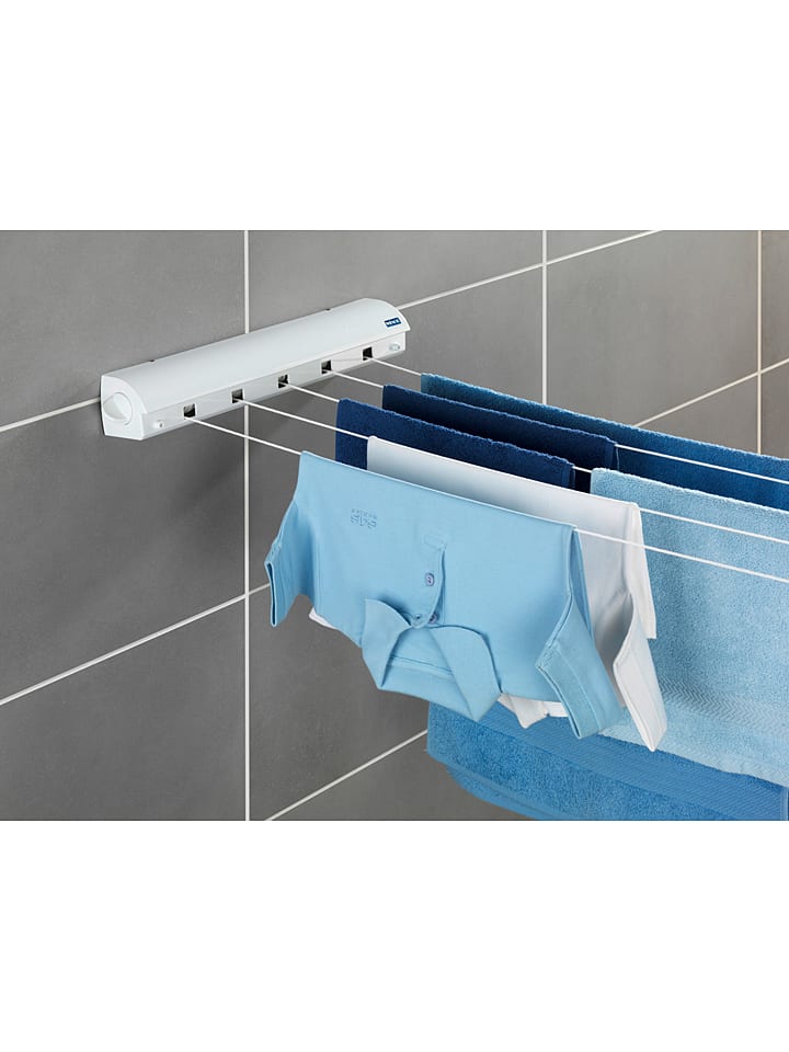 Wenko Wand-Wäscheleine in Weiß - (B)47,5 cm günstig kaufen onesize