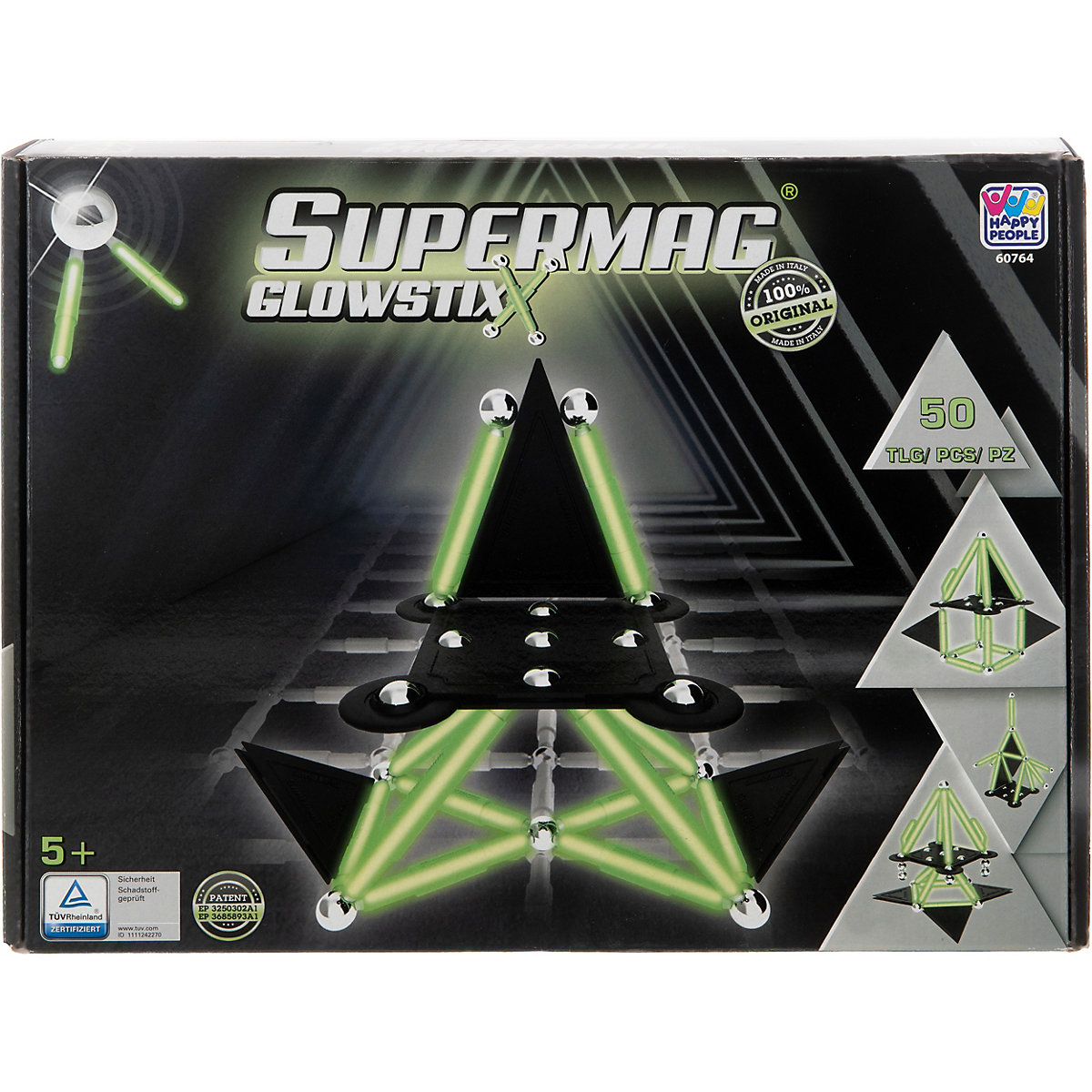 Supermag Glowstix, 50 Teile