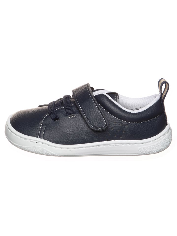 kmins Leder-Sneakers in Dunkelblau günstig kaufen