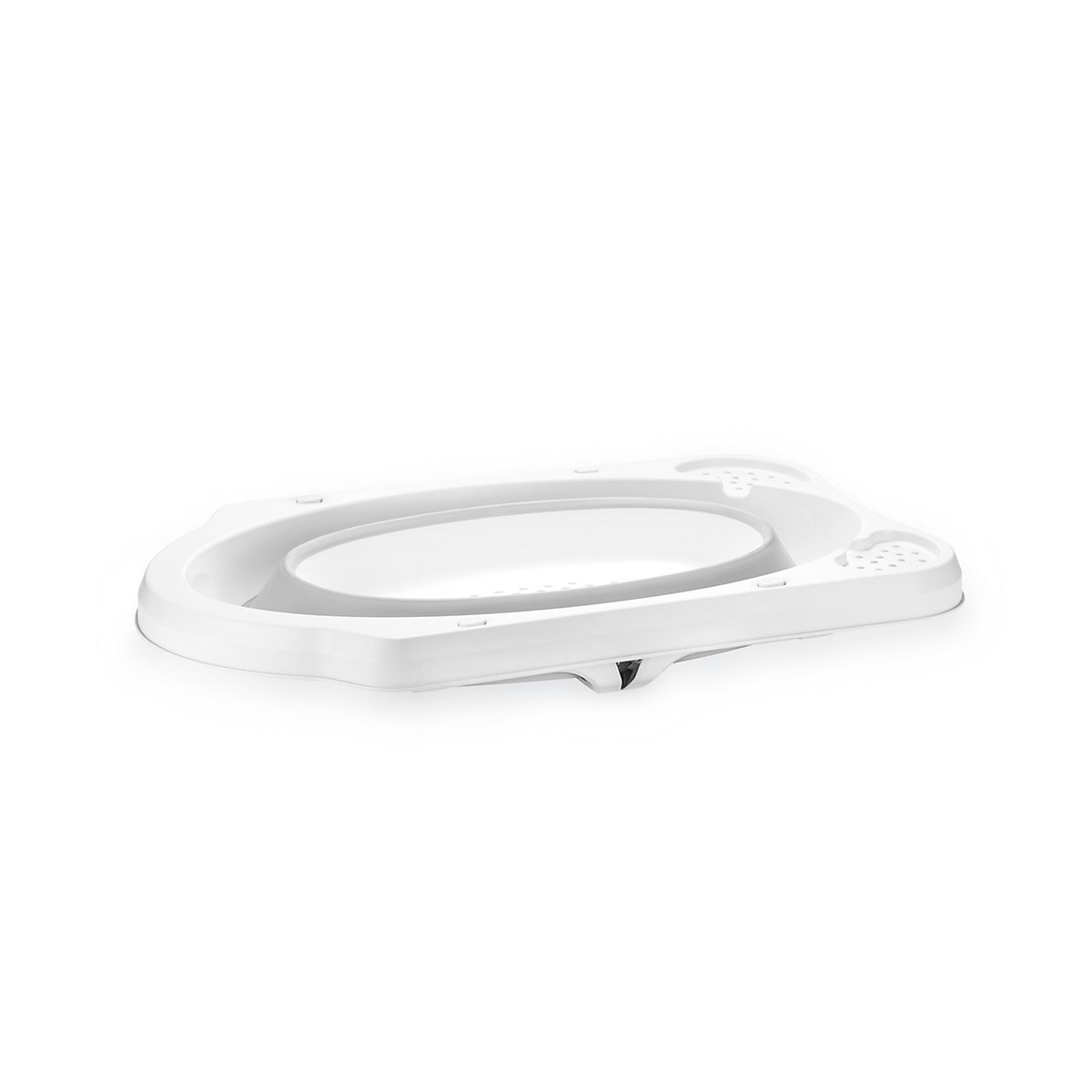 Babybadewanne faltbar 82 cm mit Ablagefächer klappbar Wasserablauf Babybadewannen