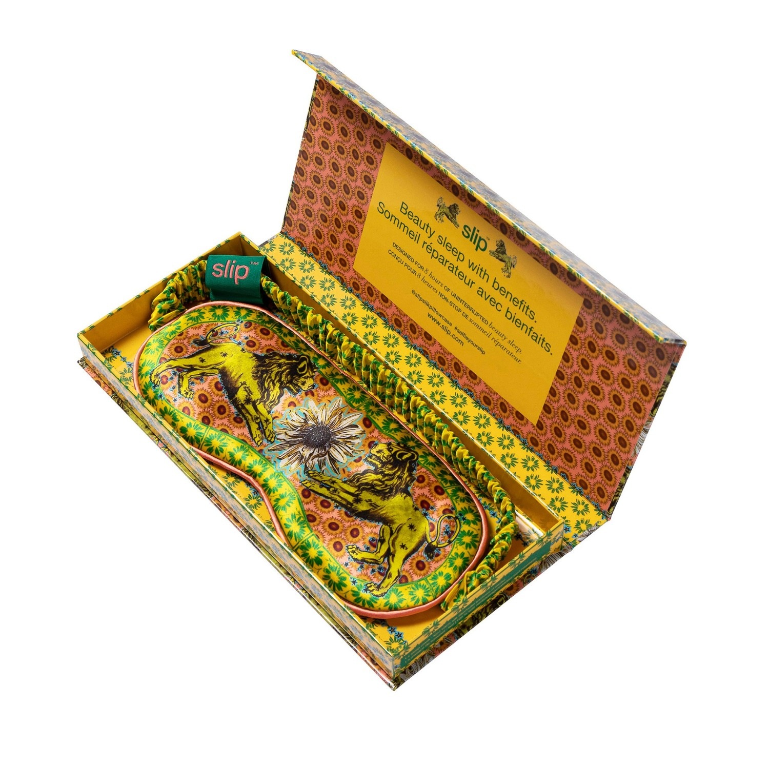 Maska do spania Slip Slip Pur Silk - znak zodiaku - lew