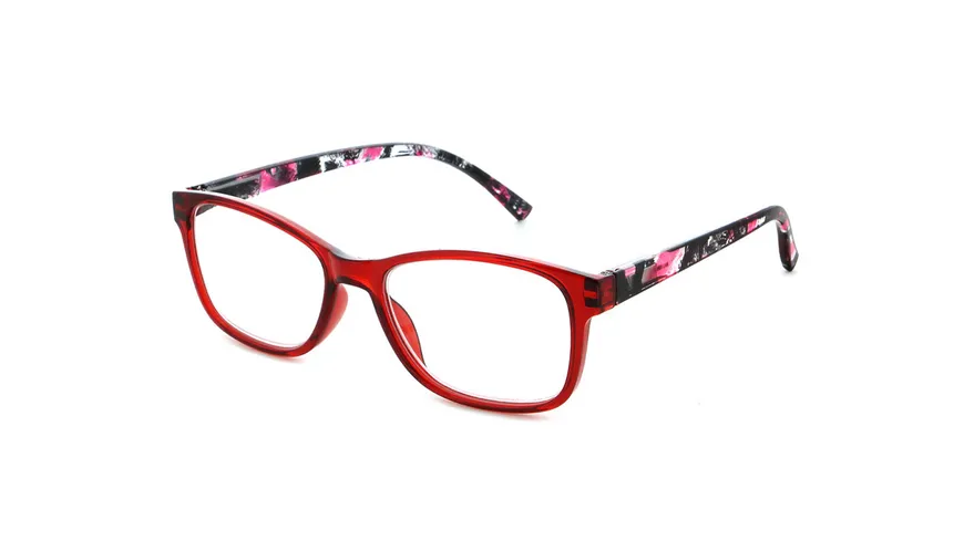 Quickreader Lesehilfe +3,0 Kunststoff Rot