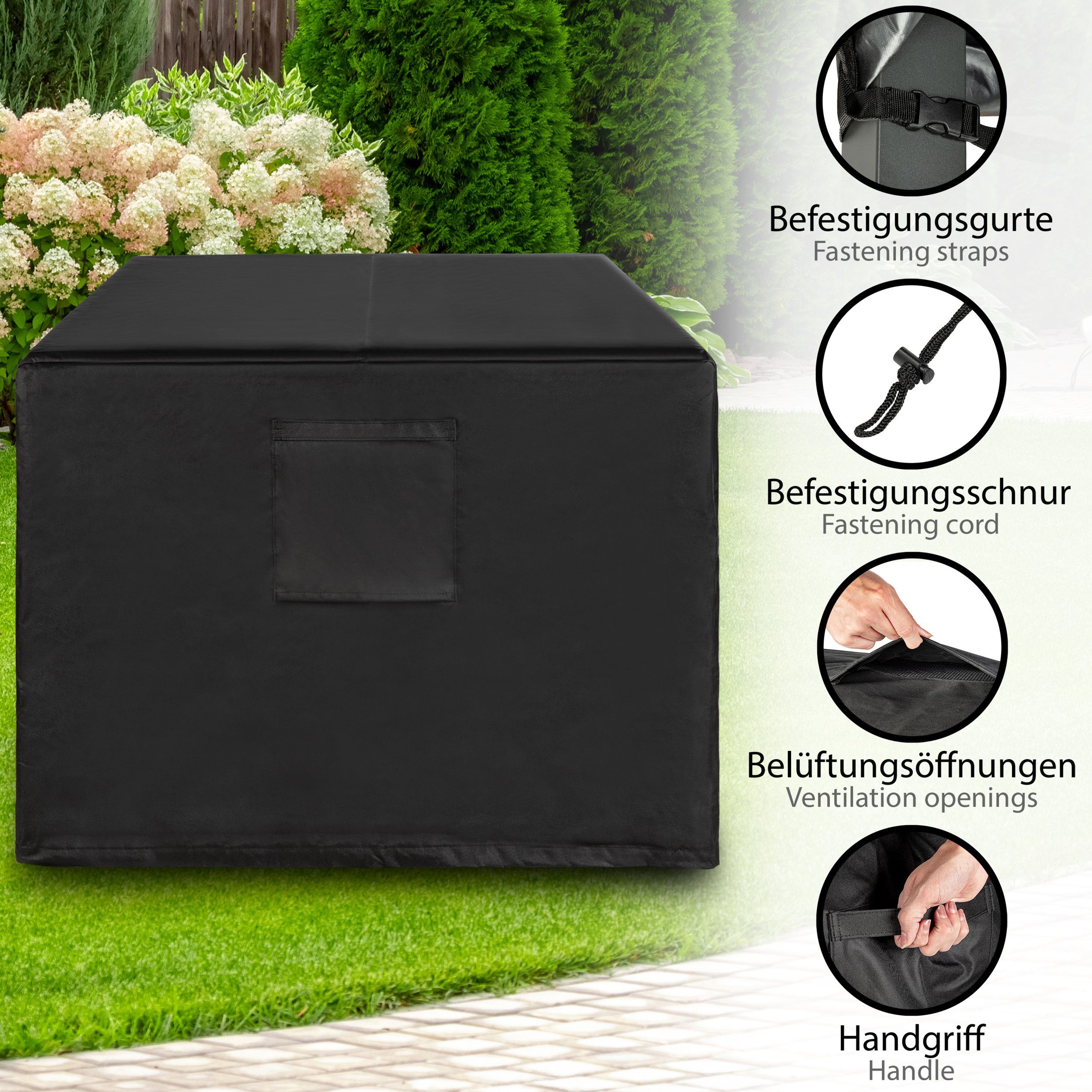 ONVAYA Gartenmöbel-Schutzhülle Gartenmöbel Abdeckung mit Belüftung wasserdicht, Abdeckhülle