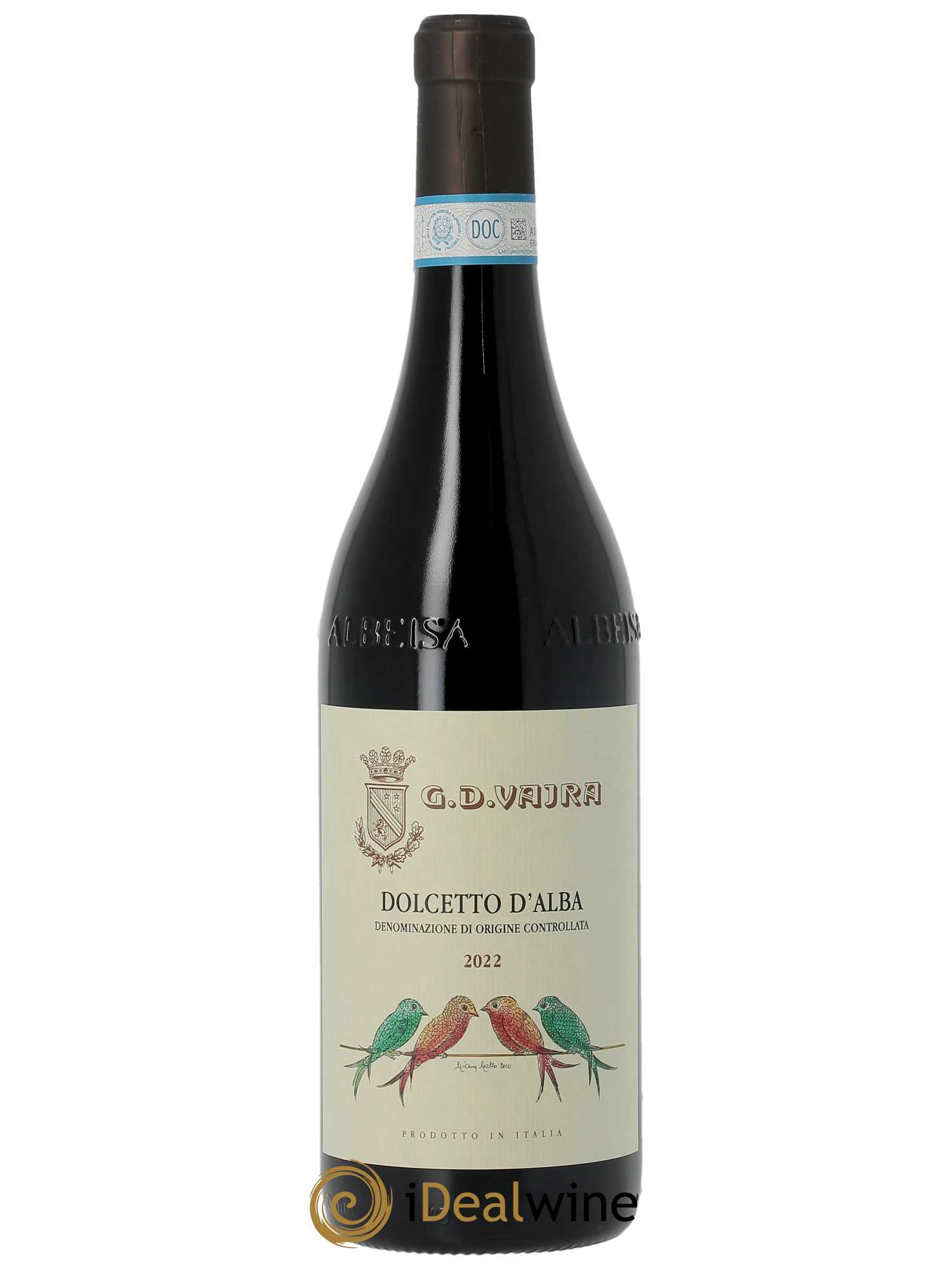 Dolcetto d'Alba DOC G.D Vajra  2022 - Lot de 1 Bouteille