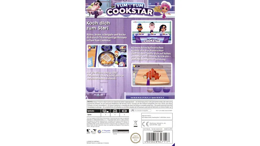 Yum Yum Cookstar